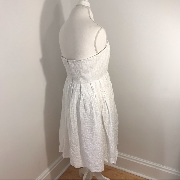 Calvin Klein White Lace Strapless Dress - Picture 8 of 12